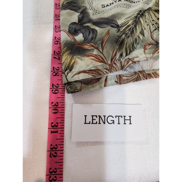 CROFT & BARROW MENS XL GREEN SHIRT TROPICAL VACATION PARADISE BEACH RESORT ALOHA - Picture 12 of 12